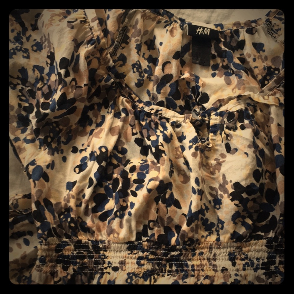 Cotton flowered shirt